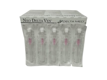 Cateter intravenoso con aletas (20G)