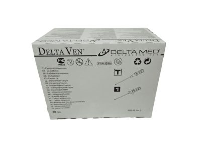 Cateter intravenoso con aletas (26G-24G-22G-20G)