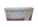 GUANTE DE EXAMEN DE LATEX (ALBA) L