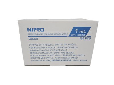 JERINGA 1 ML TUBERCULINA (AGUJA -SI)