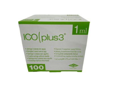 JERINGA ICO 1 ML Tuberculina (Aguja - NO)